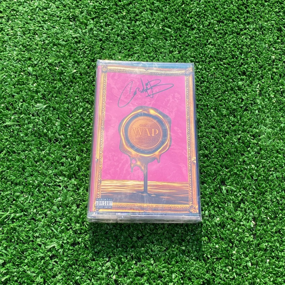 Limited Edition SIGNED Cardi B WAP Cassette